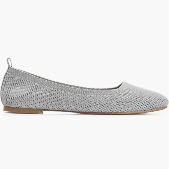 Journee Collection Tru Comfort Foam Ballet Flat Grey 6M - Picture 4 of 9